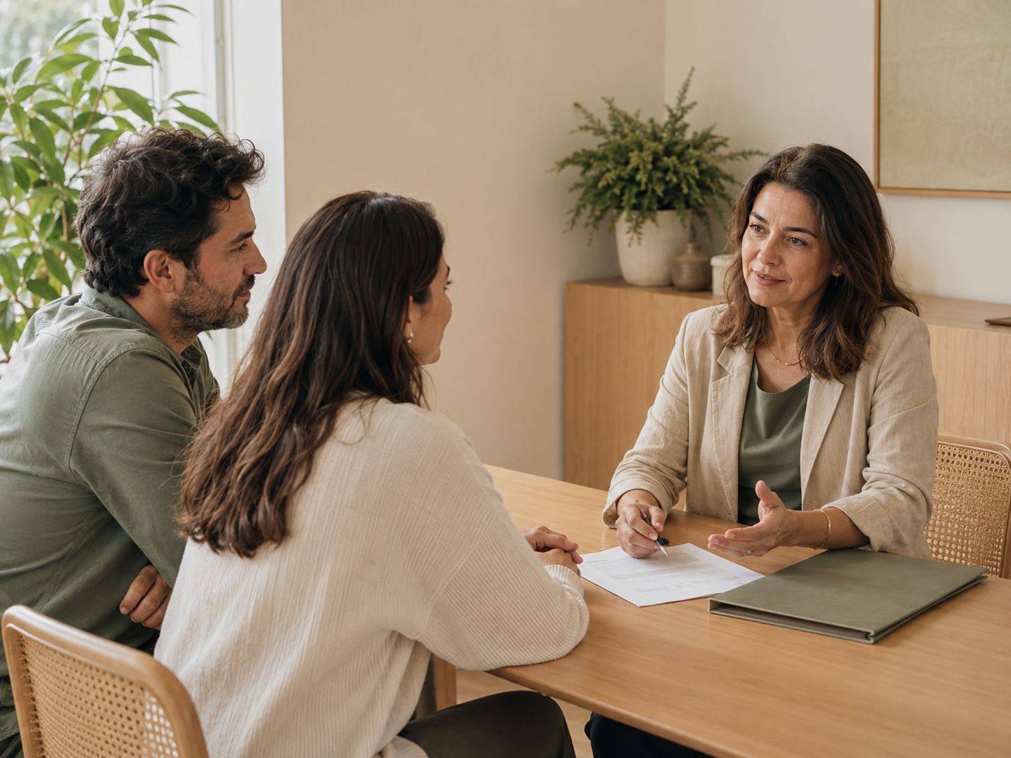 Família diversa reunida em ambiente acolhedor representando o cuidado do plano de saúde adequado à realidade de cada cliente.